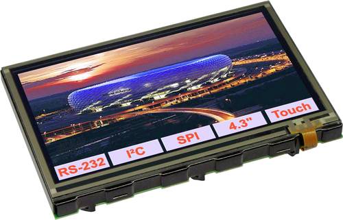 Electronic Assembly LCD-Display (B x H x T) 106.8 x 71 x 11.9mm