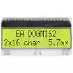 DISPLAY VISIONS 7-Segment-Anzeige Gelb-Grün 5.57mm 3.3 V, 5V Ziffernanzahl: 2 EADOGM162E-A DISPLAY VISIONS 7-Segment-Anzeige Gelb-Grün 5.57mm 3.3 V, 5V Ziffernanzahl: 2 EADOGM162E-A