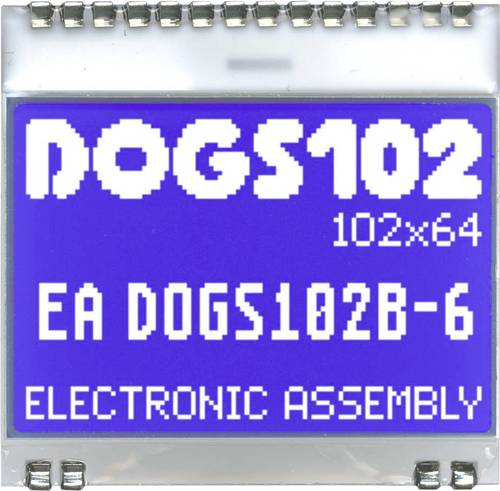 Electronic Assembly LCD-Display (B x H x T) 39 x 41 x 2mm