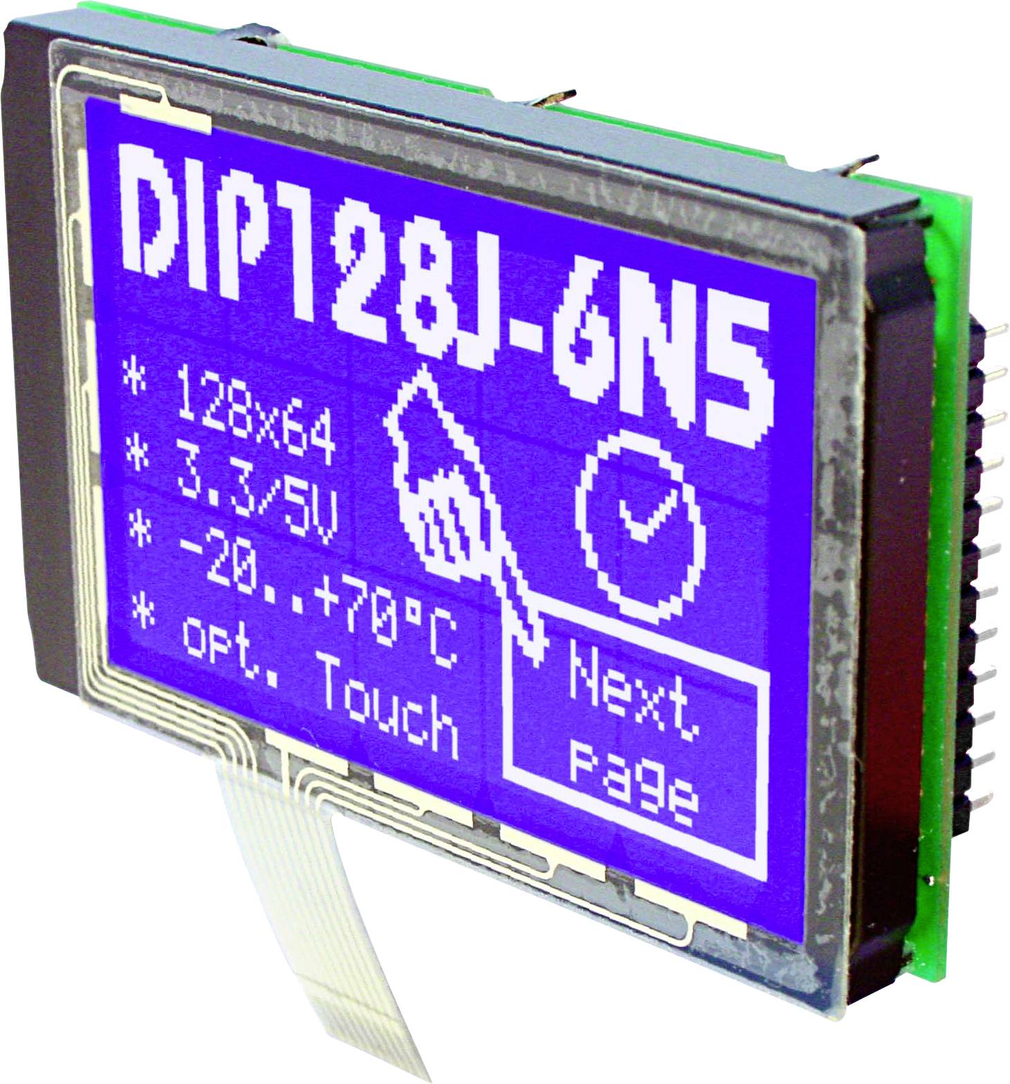 DISPLAY VISIONS LCD-Display (B x H x T) 75 x 45.8 x 10.8 mm