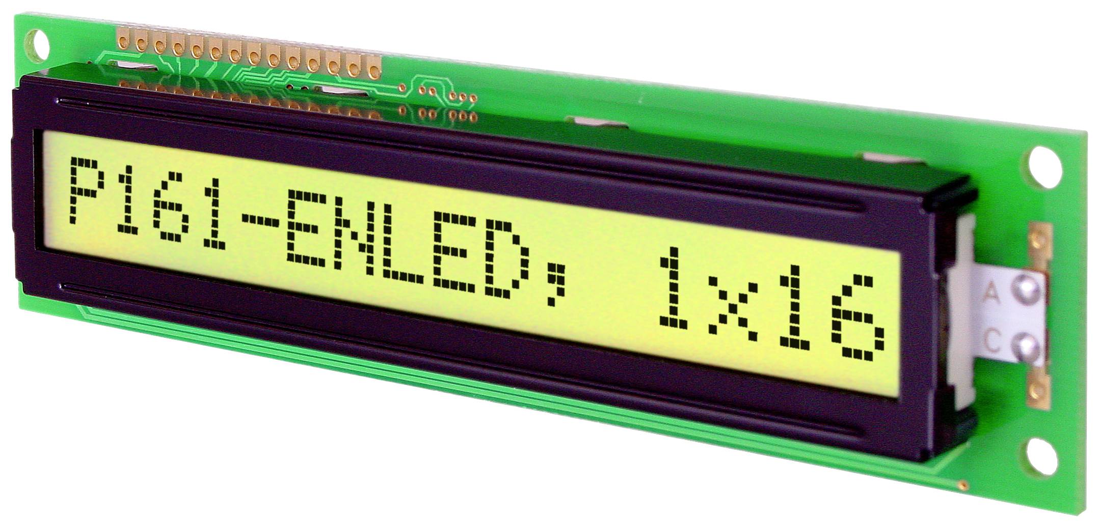 DISPLAY VISIONS 7-Segment-Anzeige Gelb-Grün 9.70mm 3.3 V, 5V Ziffernanzahl: 1