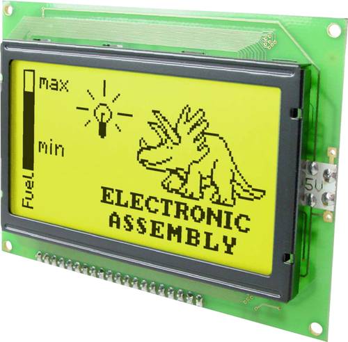 Electronic Assembly LCD-Display (B x H x T) 93 x 70 x 13.6mm