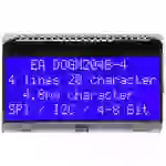 DISPLAY VISIONS 7-Segment-Anzeige Blau 4.80 mm 3.3 V, 5 V Ziffernanzahl: 4 EADOGM204B-A DISPLAY VISIONS 7-Segment-Anzeige Blau 4.80 mm 3.3 V, 5 V Ziffernanzahl: 4 EADOGM204B-A