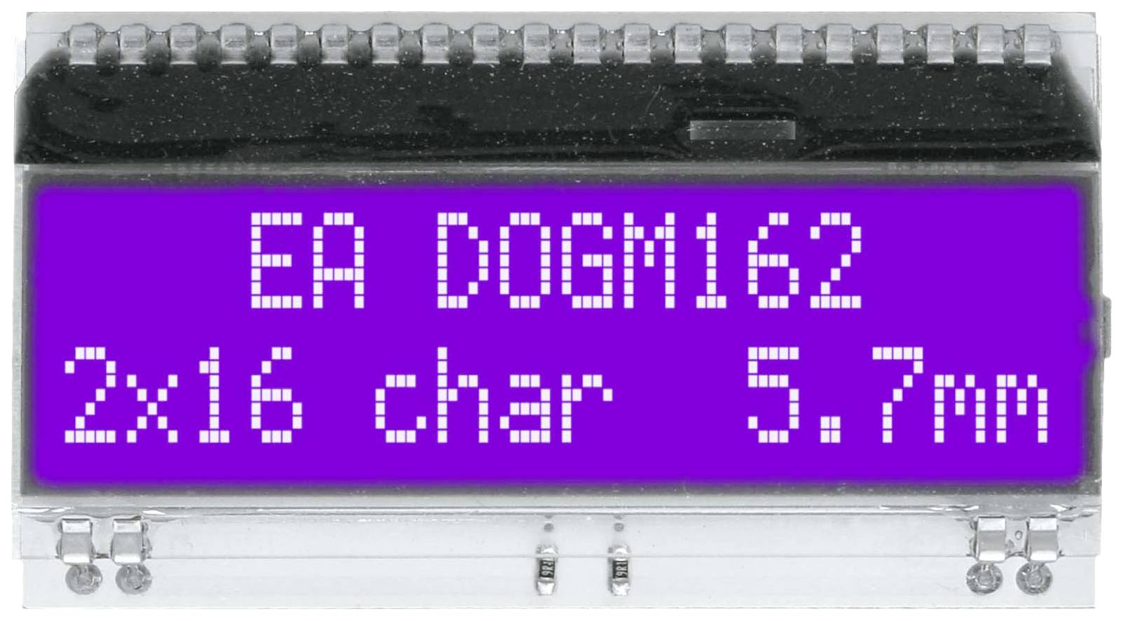 DISPLAY VISIONS 7-Segment-Anzeige Blau 5.57mm 3.3 V, 5V Ziffernanzahl: 2 EADOGM162B-A