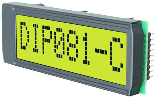 DISPLAY VISIONS 7-Segment-Anzeige Gelb 11.48 mm 5 V Ziffernanzahl: 1 EADIP081-CNLED