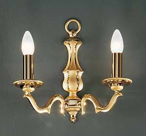 Brumberg 800532 800532 Wandleuchte E14 40 W Glühlampe Gold