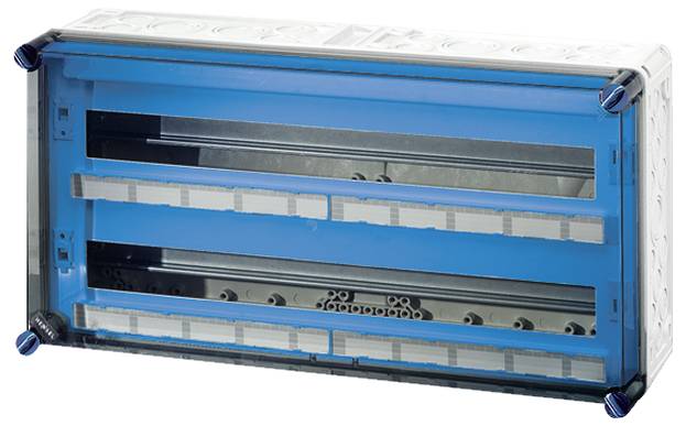 Hensel 20001032 Mi 1456 Kleinverteiler Aufputz Anzahl Teilungen = 56 Anzahl Reihen = 2 Inhalt 1St.