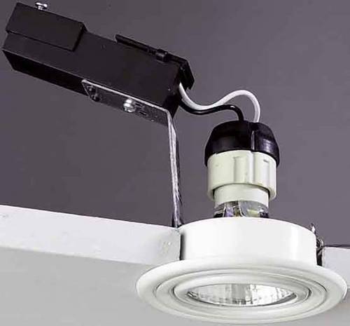 Brumberg 0H199607 0H199607 Einbauleuchte Hochvolt-Halogenlampe GZ10 50W Weiß