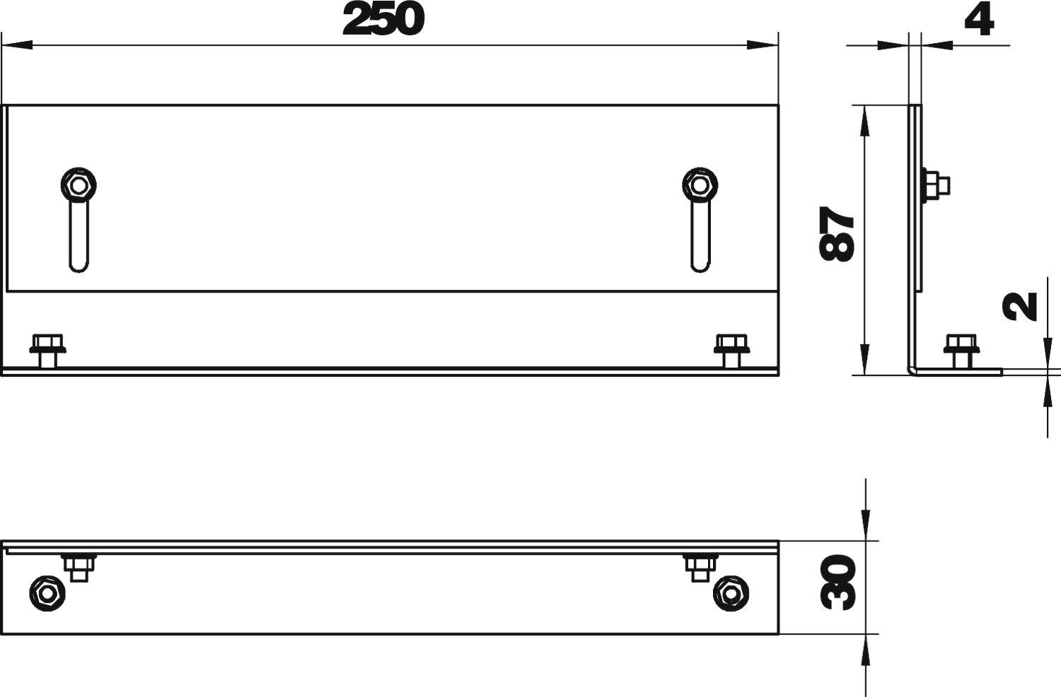 OBO Bettermann 7403820 Endstück (B x H) 250 mm x 85 mm 1 St.