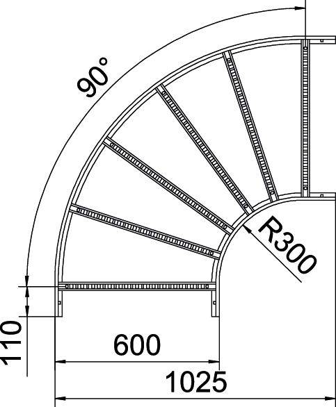 OBO Bettermann 6225152 Bogen 1St.