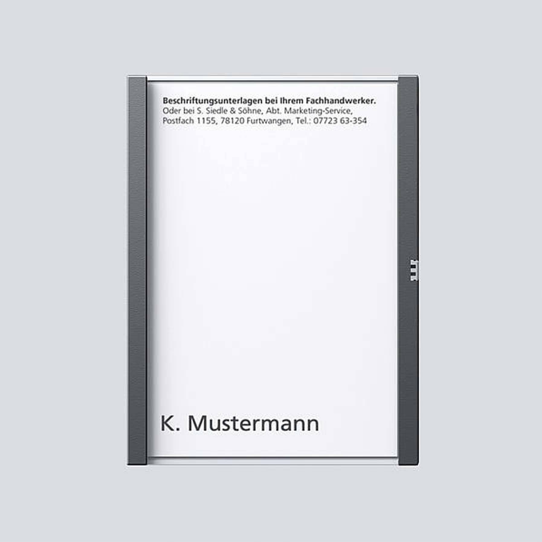 Siedle 200029951-00 Türsprechanlagen-Zubehör Montagezubehör Grau