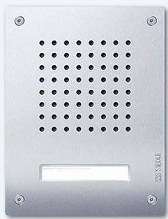 Siedle CL 111-1 B-02 Türsprechanlage Kabelgebunden Abdeckung Silber