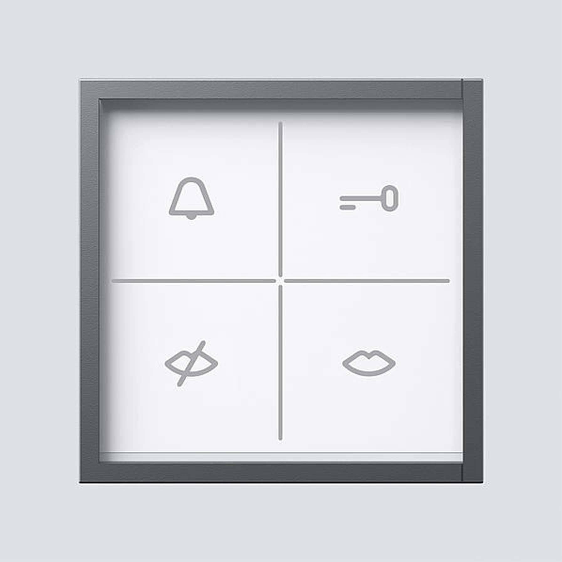 Siedle 200087982-00 Türsprechanlagen-Zubehör Funktionsmodul Grau