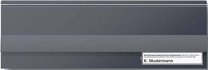 Siedle 210005003-00 Türsprechanlagen-Zubehör Funktionsmodul Anthrazit