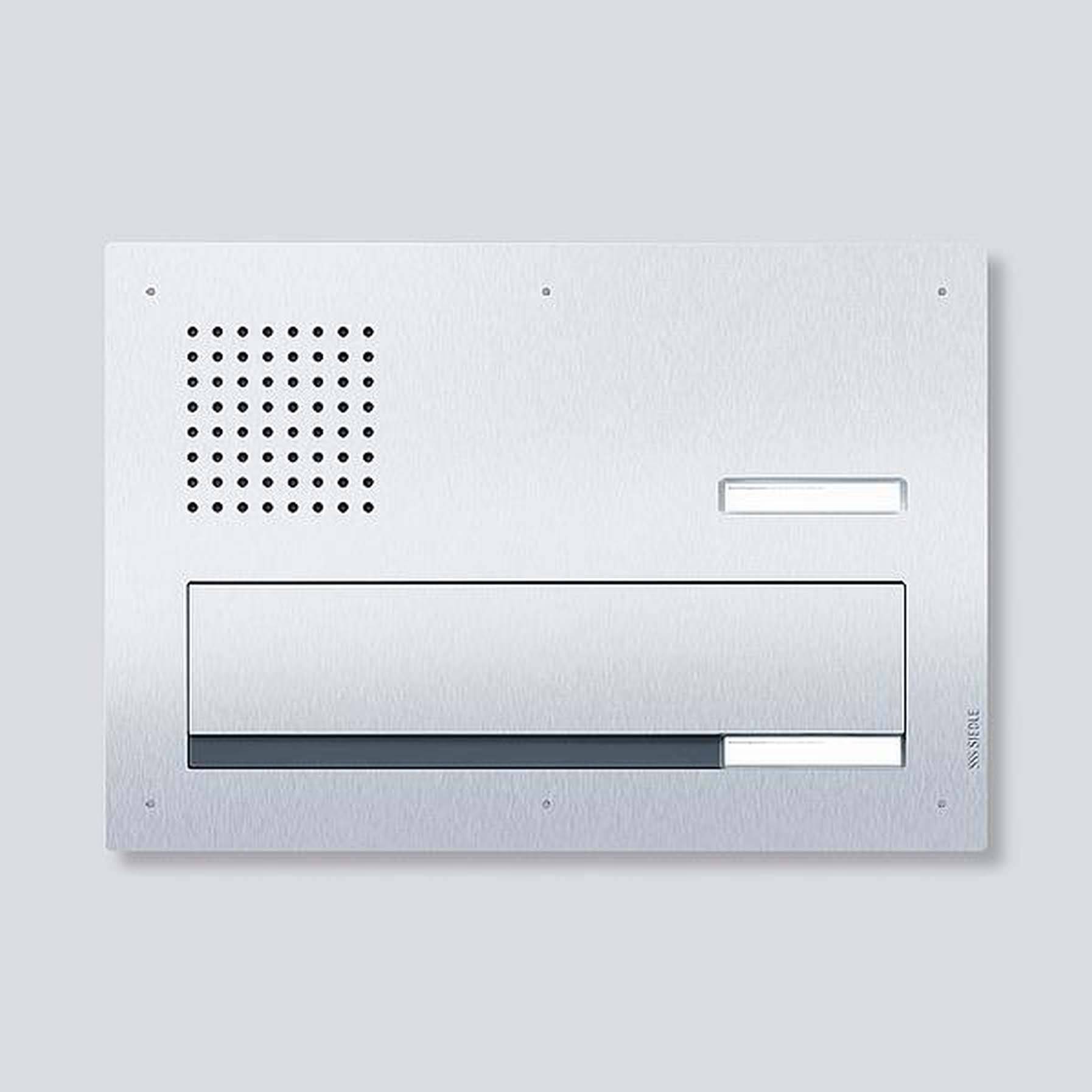 Siedle 210007720-00 F CL BD3A 01 B-0 Durchwurfbriefkastensystem Stahl nicht rostend Silber