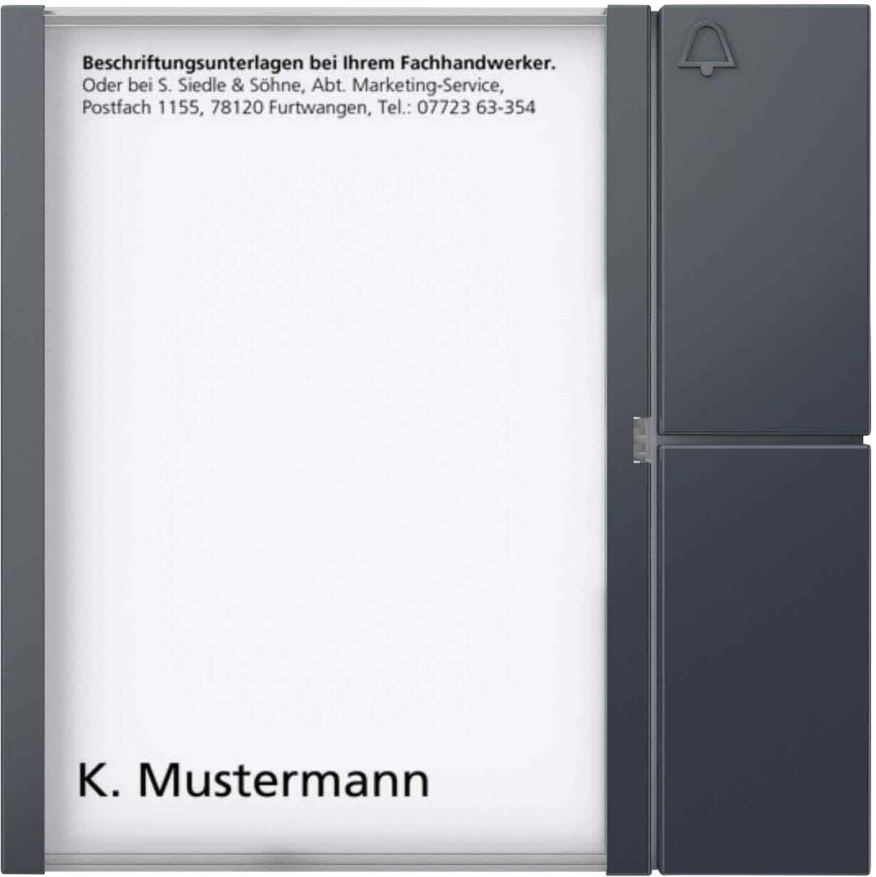 Siedle 210004997-00 Türsprechanlagen-Zubehör Funktionsmodul Anthrazit