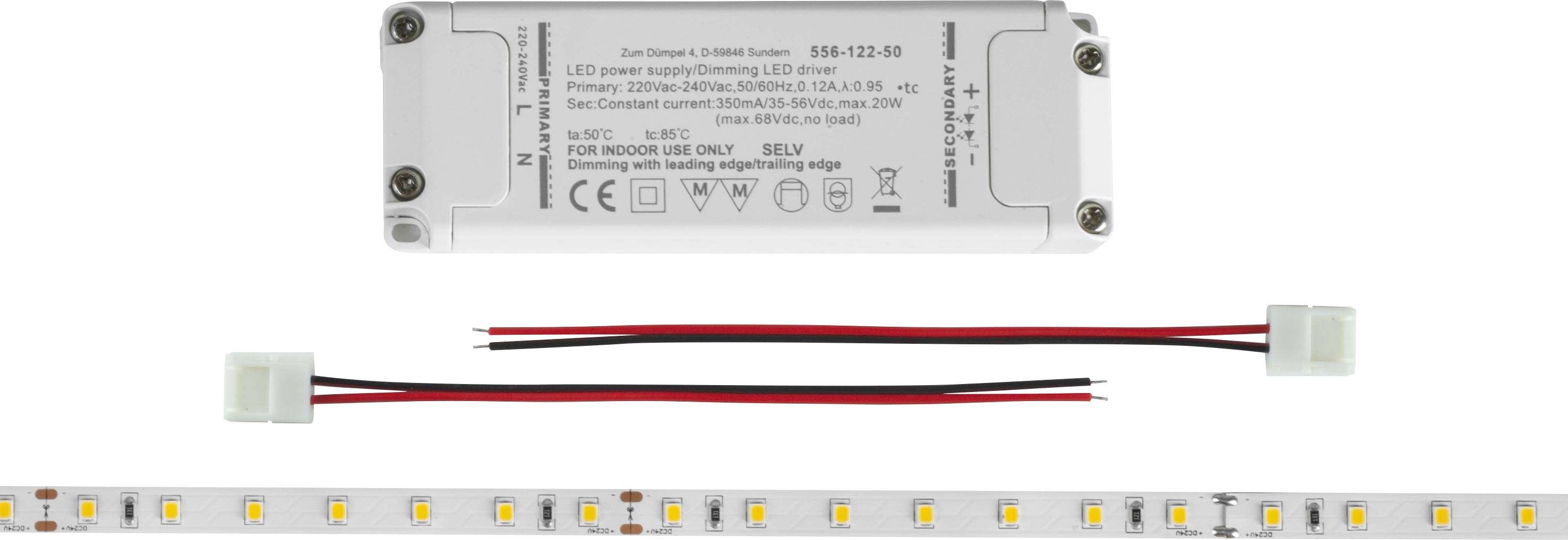 Brumberg 15291004 15291004 LED-Streifen-Set EEK: E (A - G) 230V 5m Neutralweiß 1St.
