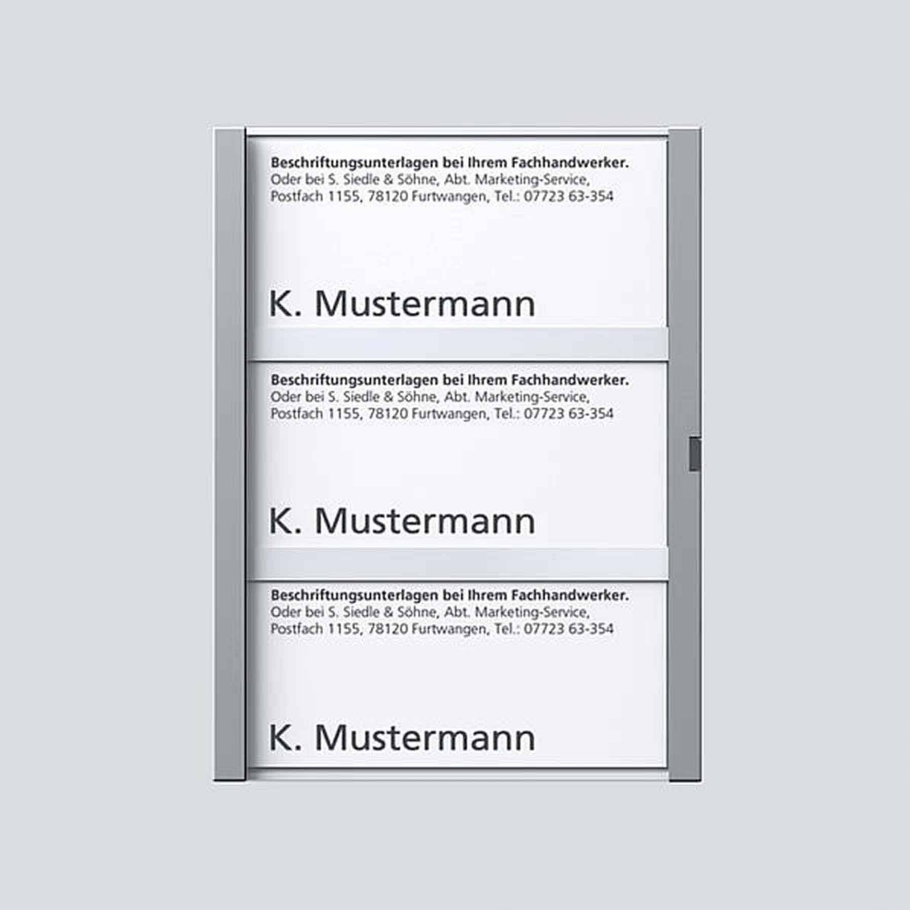 Siedle 200029045-00 Türsprechanlagen-Zubehör Montagezubehör Silber