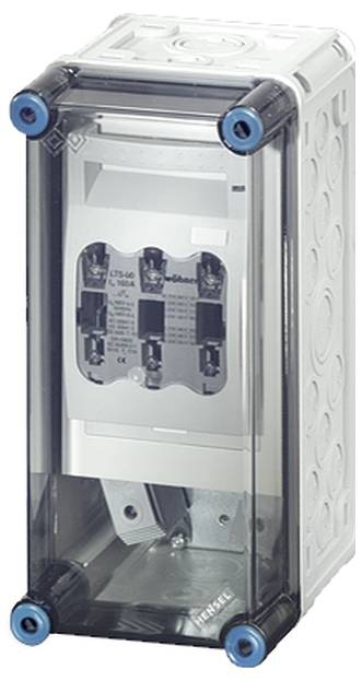 Hensel 2000188 Sicherungshalter Sicherungsgröße = 0 3polig 125 A 800 V