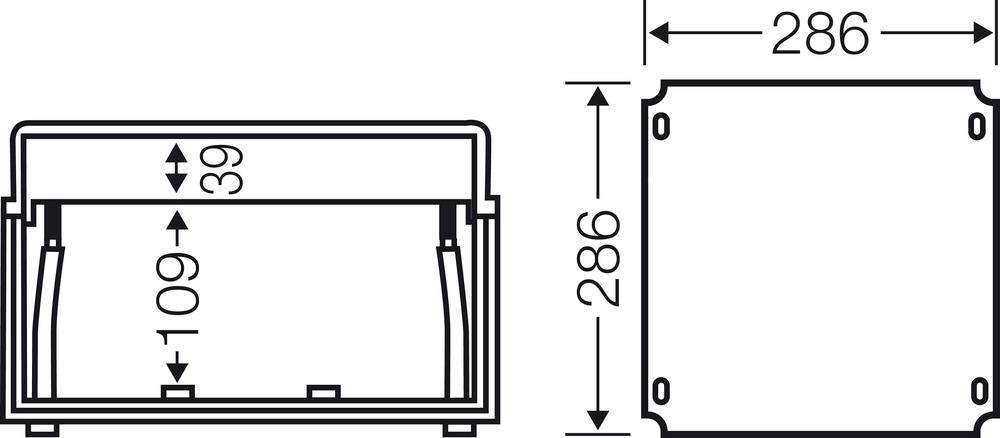 Hensel Mi EP 02 2000695 Abdeckung 1St.