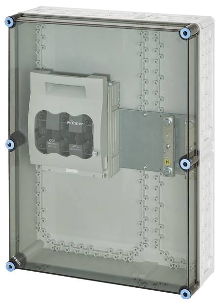 Hensel 20001417 NH-Sicherungshalter Sicherungsgröße = 1 3polig 250A 800V