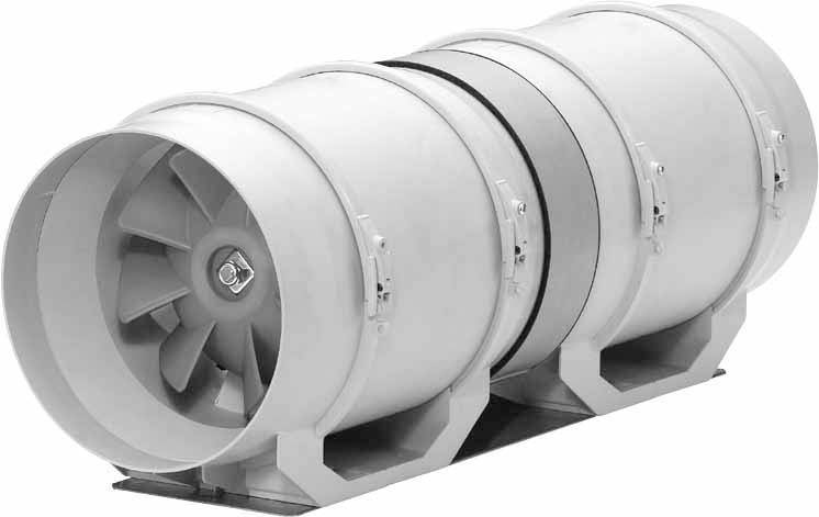 Helios Ventilatoren 06058 Rohrlüfter 230 V 240 m³/h
