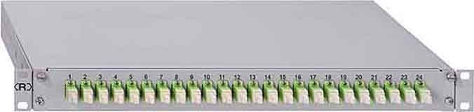 Rutenbeck 12xLC-D OM4 vio LWL-Spleißbox LC 1 HE