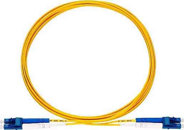 Rutenbeck 228050305 Glasfaser LWL Anschlusskabel [1x LC-D Stecker - 1x LC-D Stecker] Singlemode OS2 5.00 m