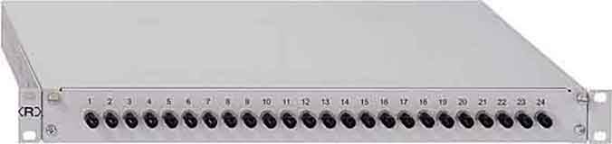 Rutenbeck 6xST OM3 LWL-Spleißbox ST 1 HE