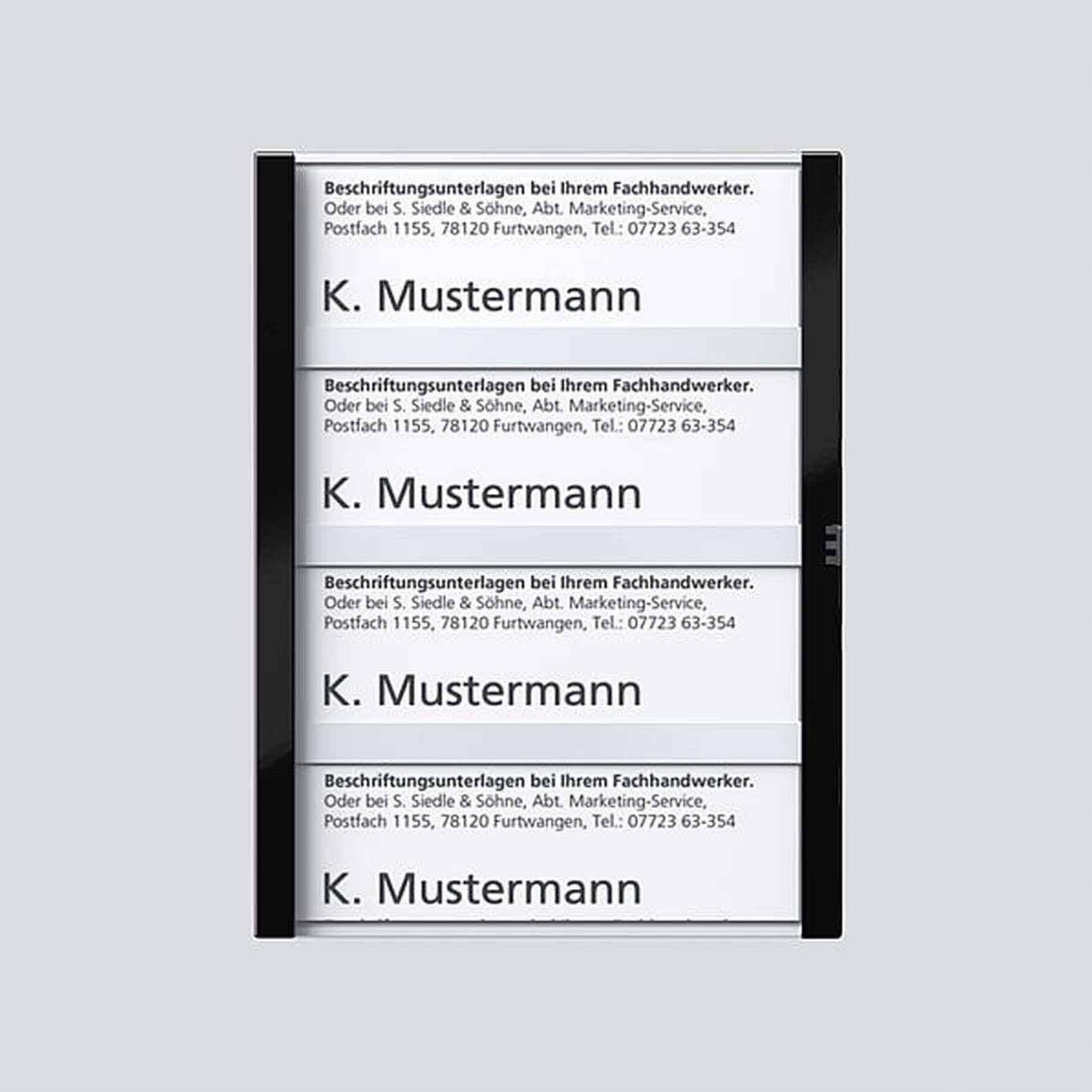 Siedle 200029961-00 Türsprechanlagen-Zubehör Montagezubehör Schwarz