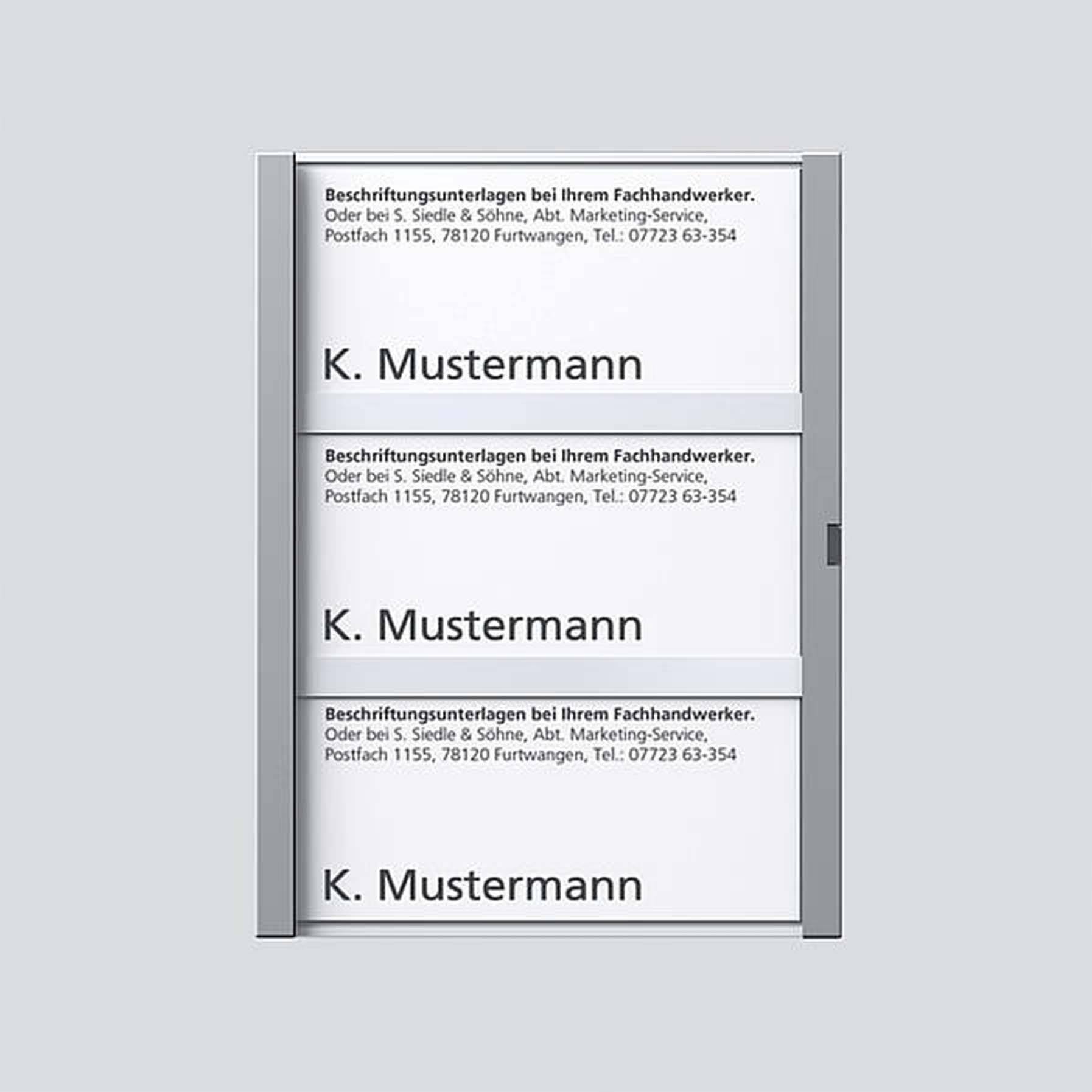 Siedle 200029792-00 Türsprechanlagen-Zubehör Montagezubehör Silber