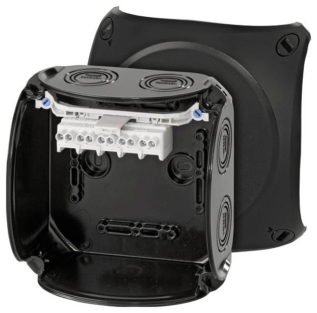 Hensel 62000054 Abzweigdose halogenfrei, plombierbar, witterungsbeständig (L x B) 130mm x 130mm 1St.