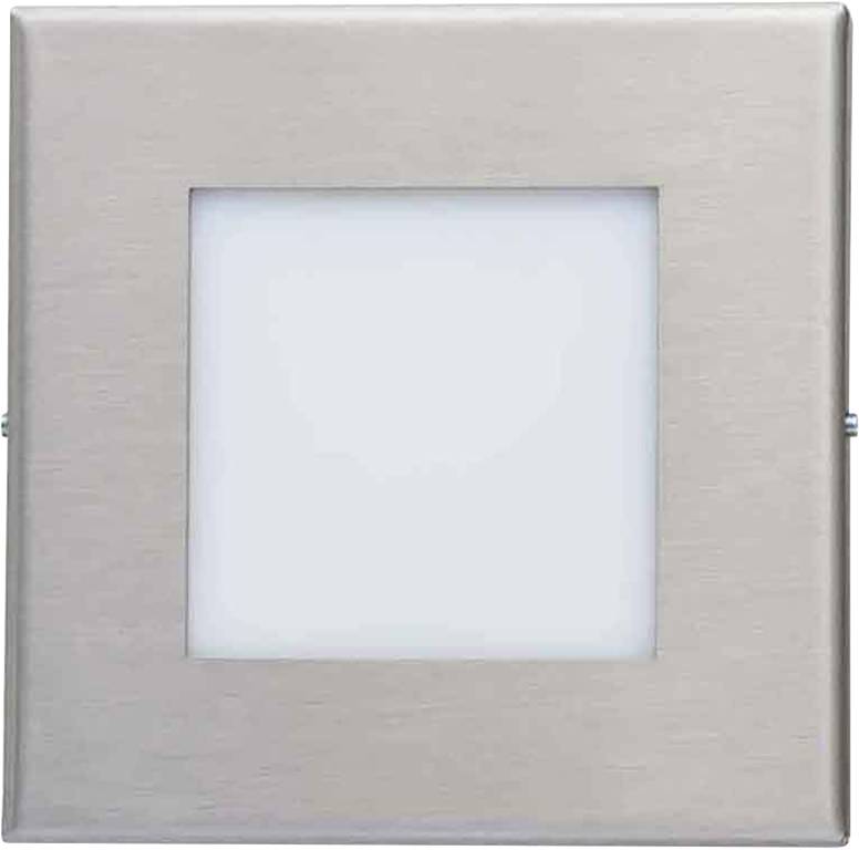 Brumberg 10140203 10140203 LED-Wandeinbauleuchte LED 1W Edelstahl