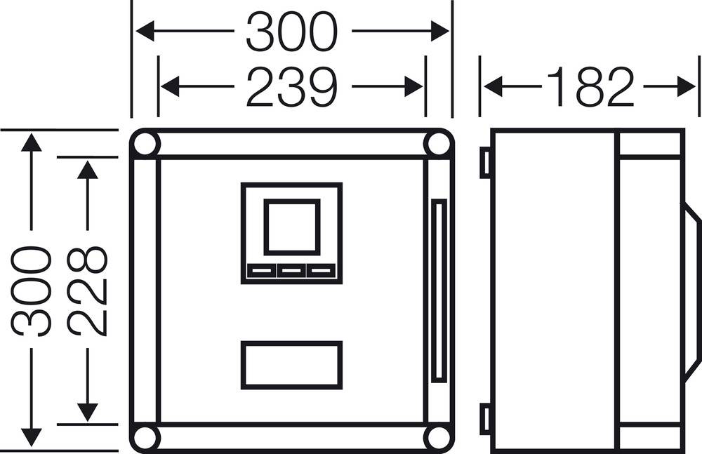 Hensel Mi 2231 20001382 Gehäuse für Befehlsgeräte 1St.