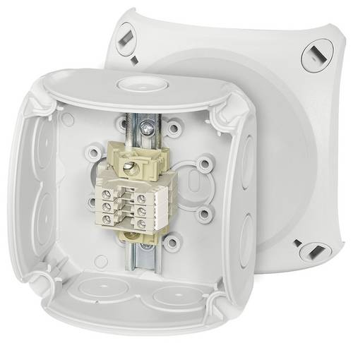 Hensel RK 0203 T Installationsverteiler 93 x 93 x 62 Grau 1 St.