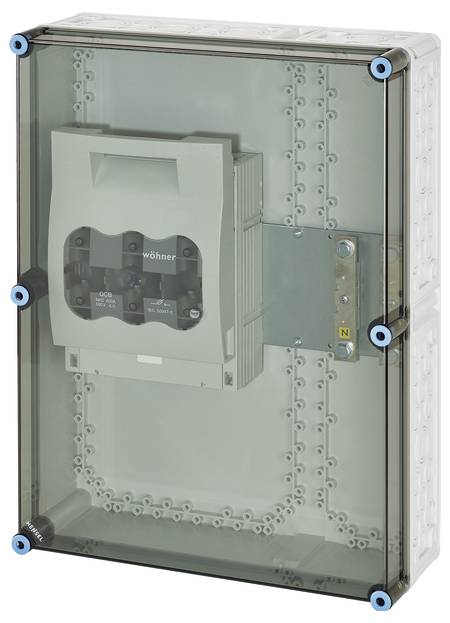 Hensel 20001418 NH-Sicherungshalter Sicherungsgröße = 2 3polig 400A 800V