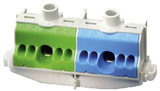 Hensel 26001206 Klemme Schrauben, Steckanschluss Mehrfarbig 1St.