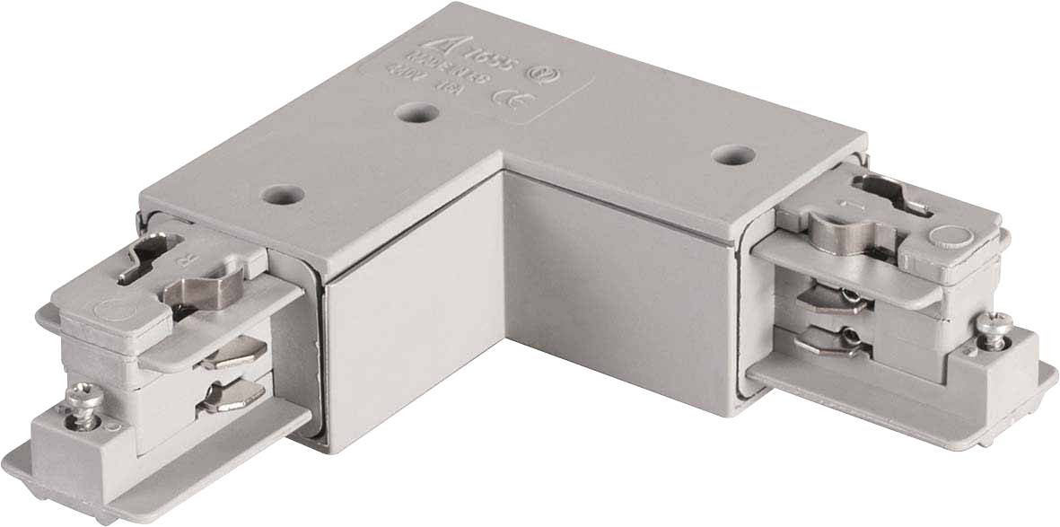 Brumberg 88126070 Hochvolt-Schienensystem-Komponente Eckverbinder 88126070 Weiß