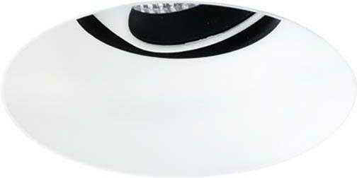 Rundes, strukturiertes Objekt in Weiß und Schwarz, wahrscheinlich eine Deckenleuchte.