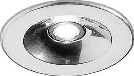 Brumberg 00P3605B 00P3605B LED-Einbauleuchte LED 1 W Chrom