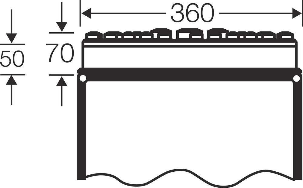 Hensel FP FG 331 Anbauflansch 1St.