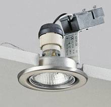 Brumberg 0H219120 0H219120 Einbauleuchte Hochvolt-Halogenlampe GZ10 50 W Edelstahl