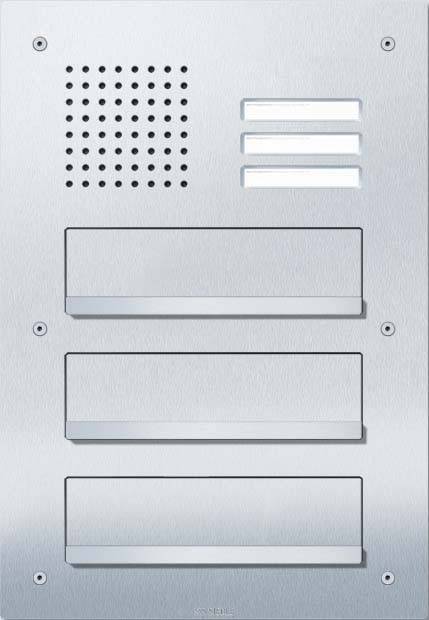 Siedle 200048183-00 CL 411 BD2A 03 B Durchwurfbriefkastensystem Stahl nicht rostend Silber