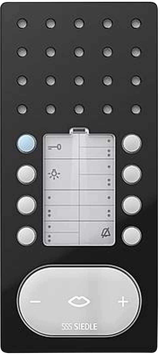 Siedle BFC 850-0 SH/W Türsprechanlage Kabelgebunden Schwarz