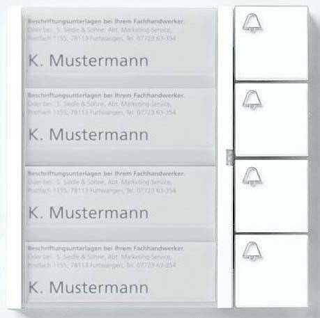 Siedle 200038765-00 Türsprechanlagen-Zubehör Funktionsmodul Grau