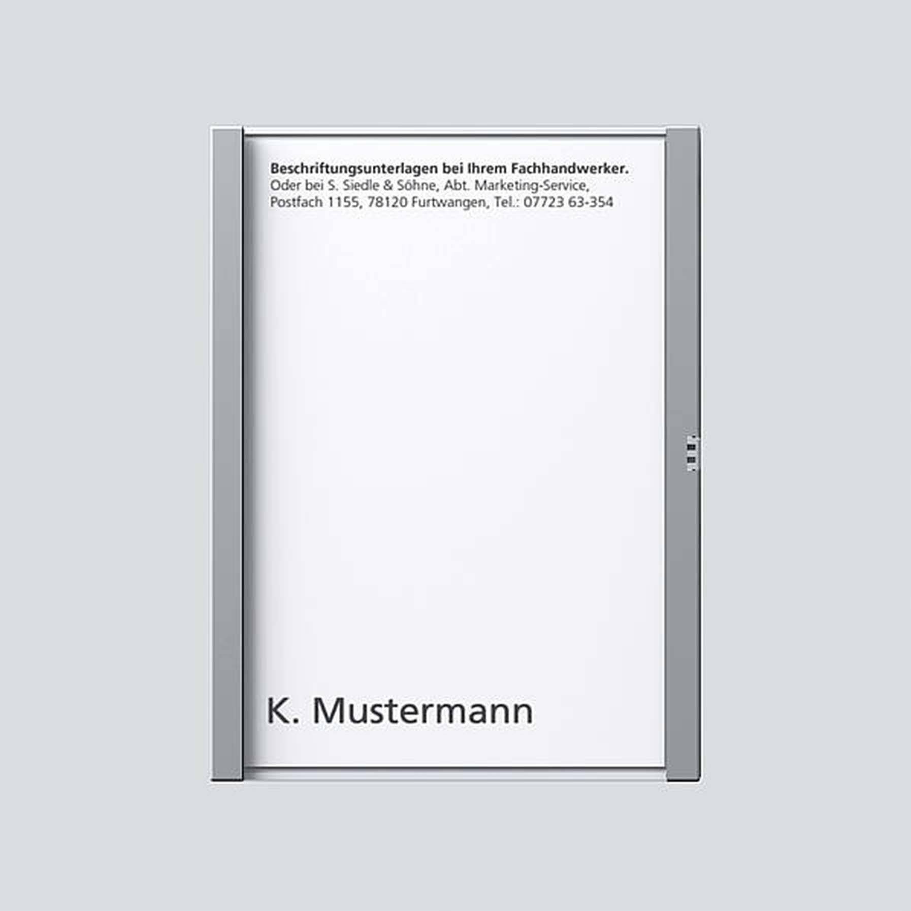 Siedle 200029784-00 Türsprechanlagen-Zubehör Montagezubehör Silber