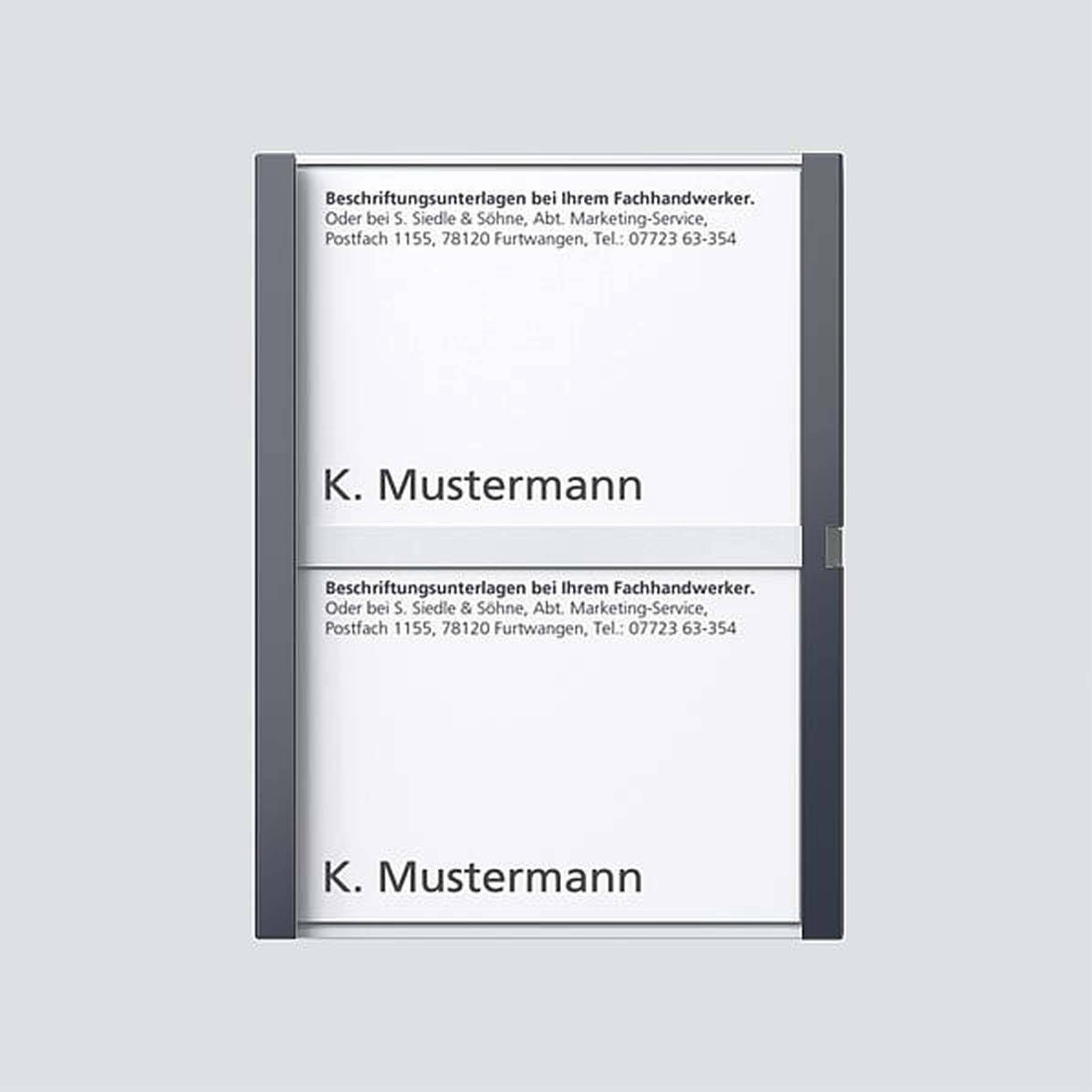 Siedle 210007069-00 Türsprechanlagen-Zubehör Montagezubehör Grau