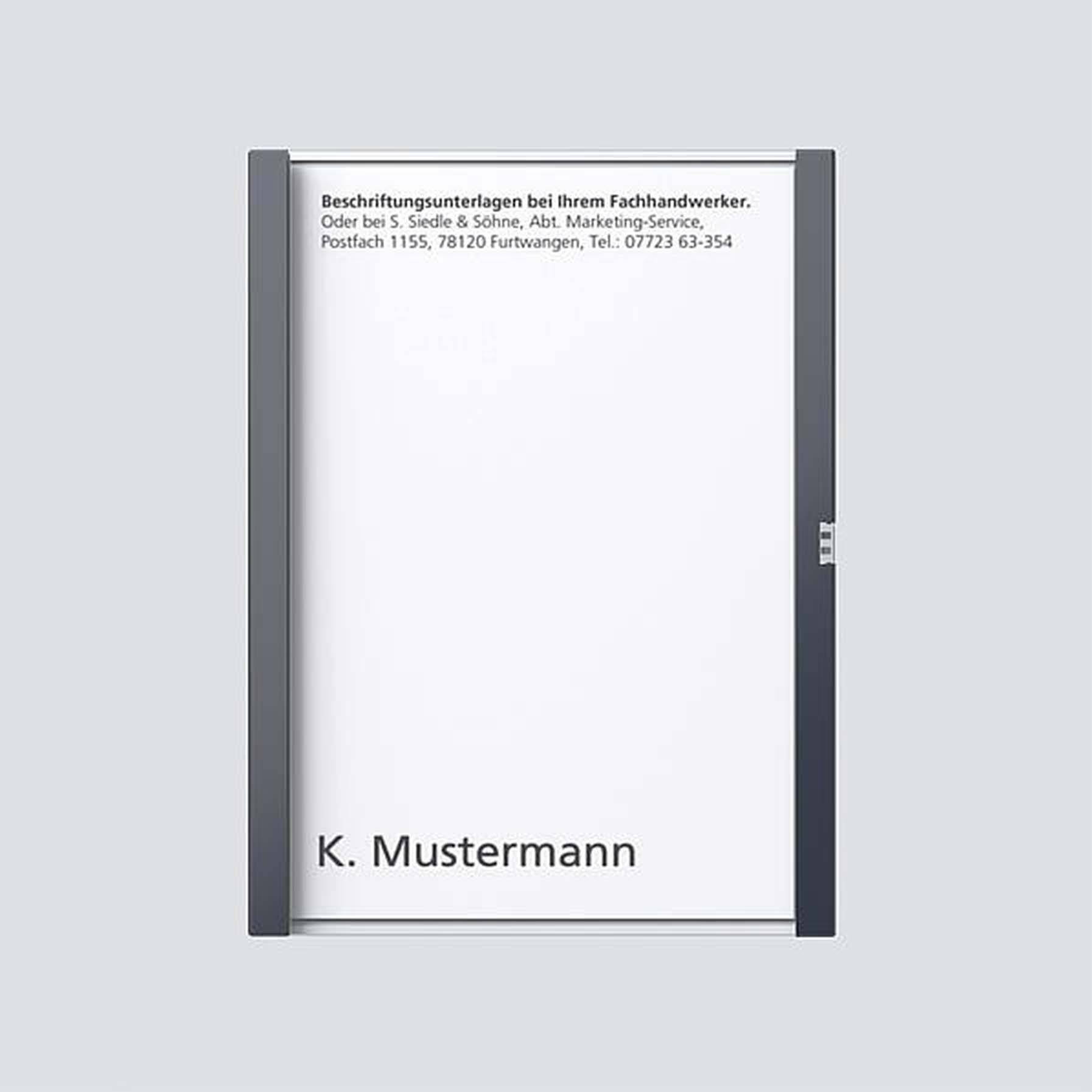 Siedle 210007068-00 Türsprechanlagen-Zubehör Montagezubehör Grau