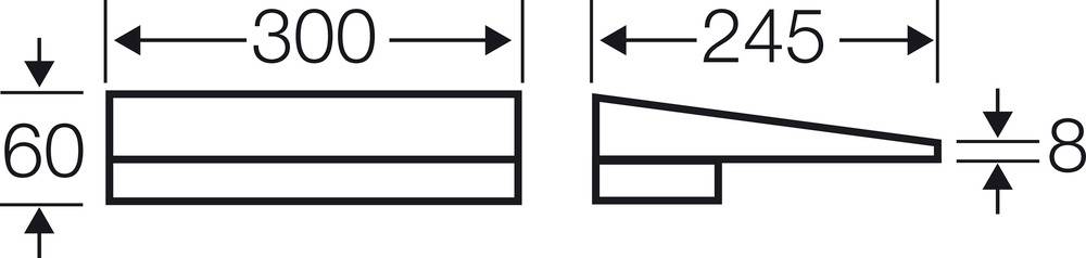 Hensel 20001227 Regendach Stahl 1St.