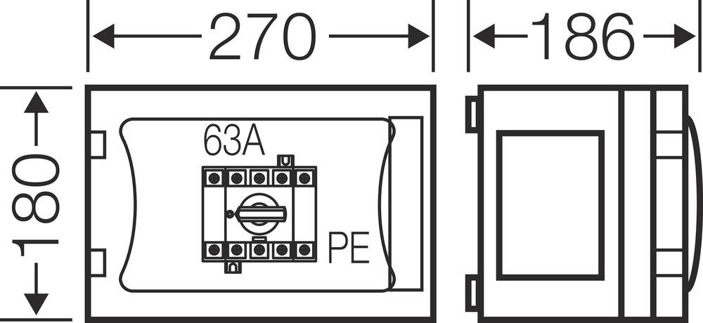 Hensel FP 5103 Lastschalter 1St.